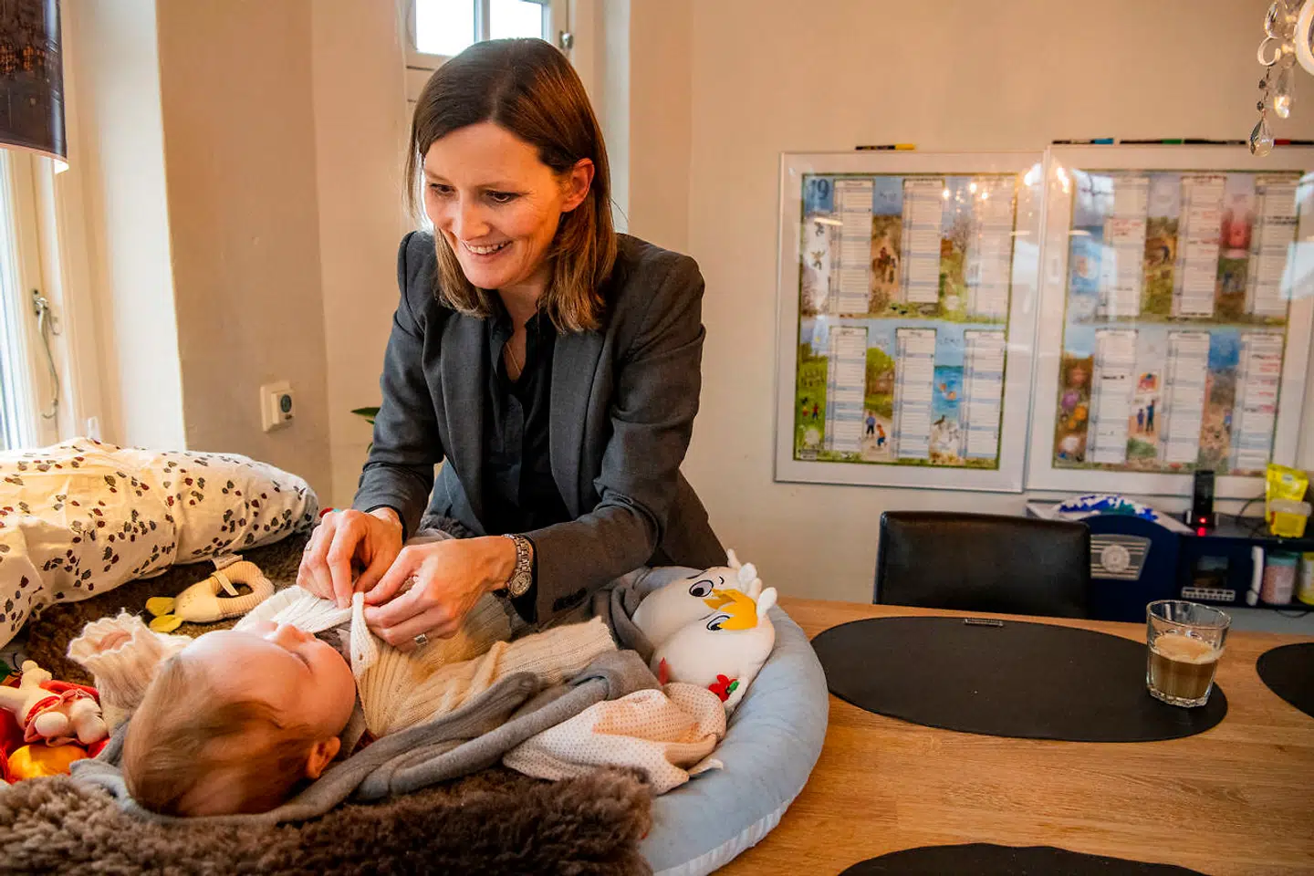 Benedikte Kiær var igennem otte års fertilitetsbehandlinger, før hun blev gravid med sønnen Lauge. I år fik hun datteren Lærke, der også kom til verden ved hjælp af behandling.