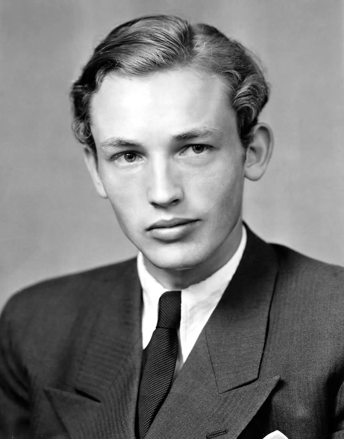 Forfatteren Jens Gielstrup, der blev skudt ned ved den hollandske kyst. Hans lig blev aldrig fundet.