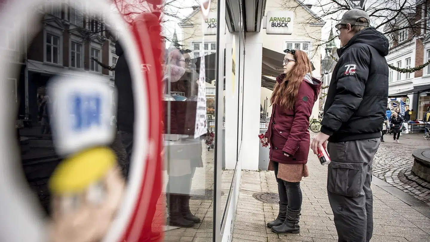 Den 28. december offentliggjorde legetøjsgiganten Top-Toy, som står bag Fætter BR og Toys'R'Us, at de er gået konkurs. Her ses en lukket Fætter BR-butik i Svendborg dagen efter.