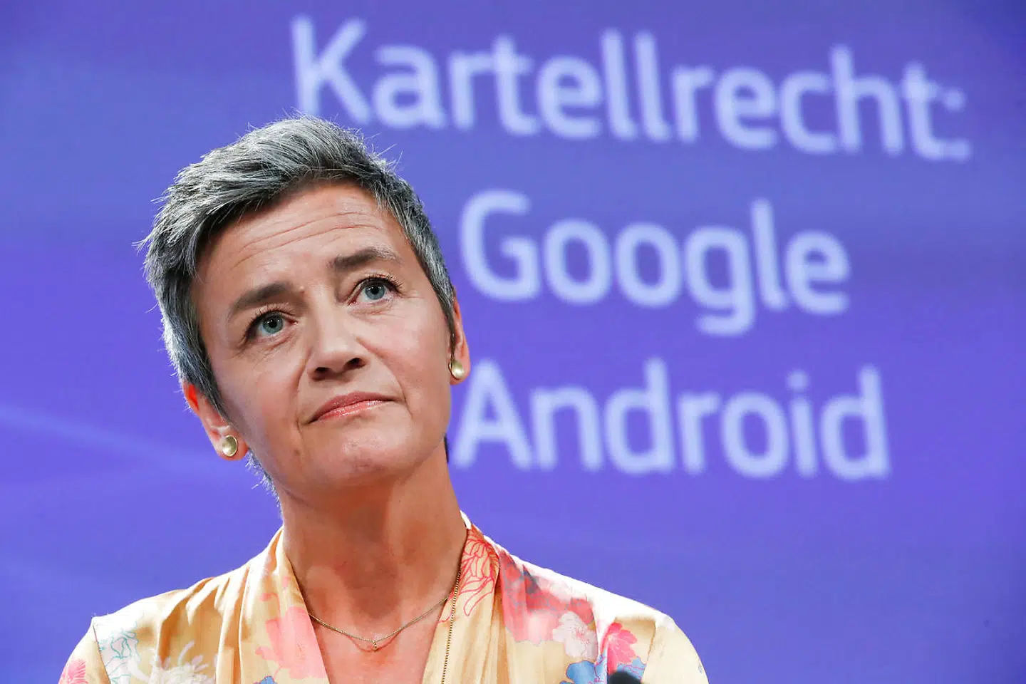 Vestagers navn dukker jævnligt op som en mulig kommende Kommissionsformand. Foto: REUTERS/Yves Herman