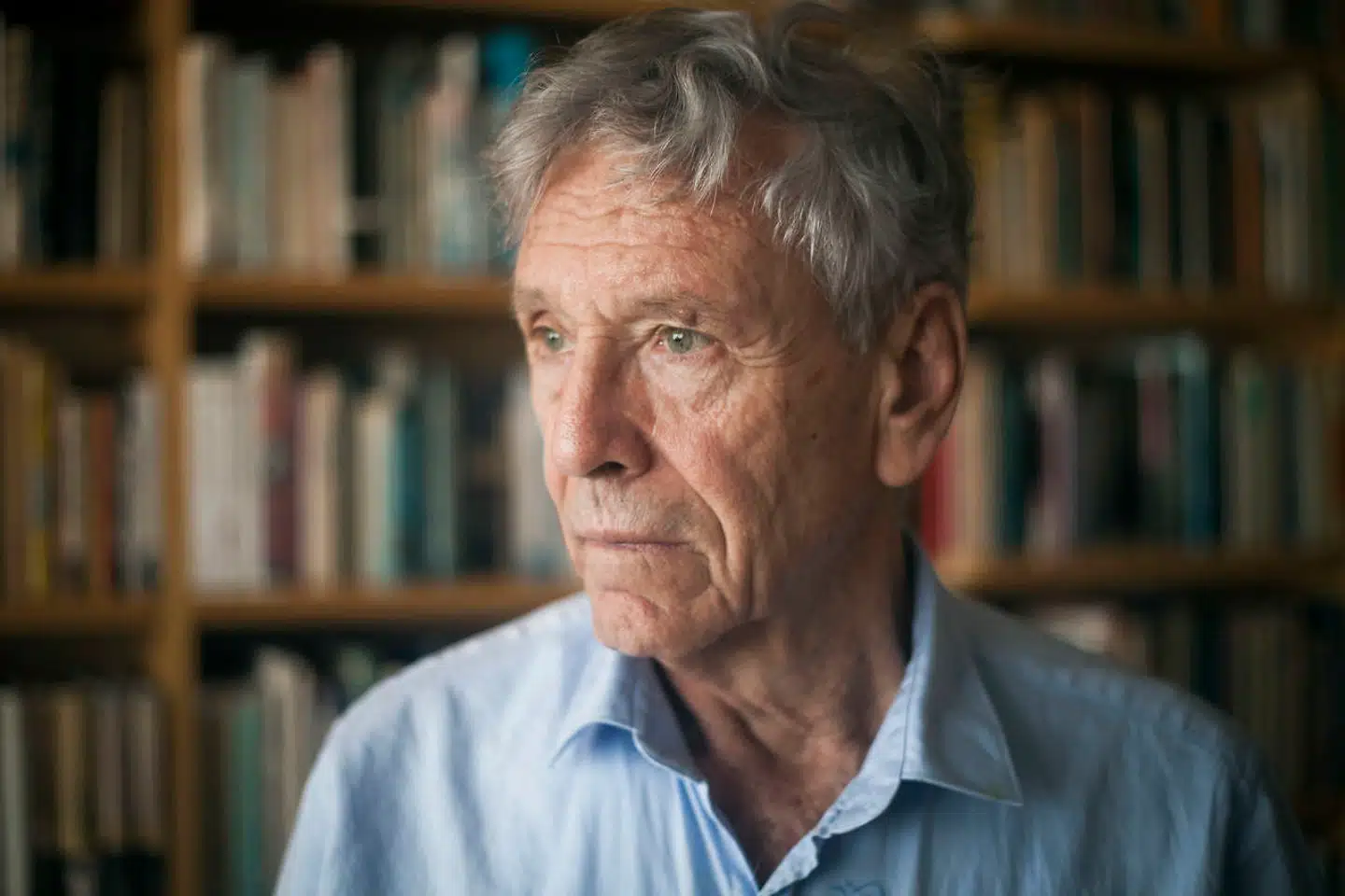 Den israelske forfatter Amos Oz.