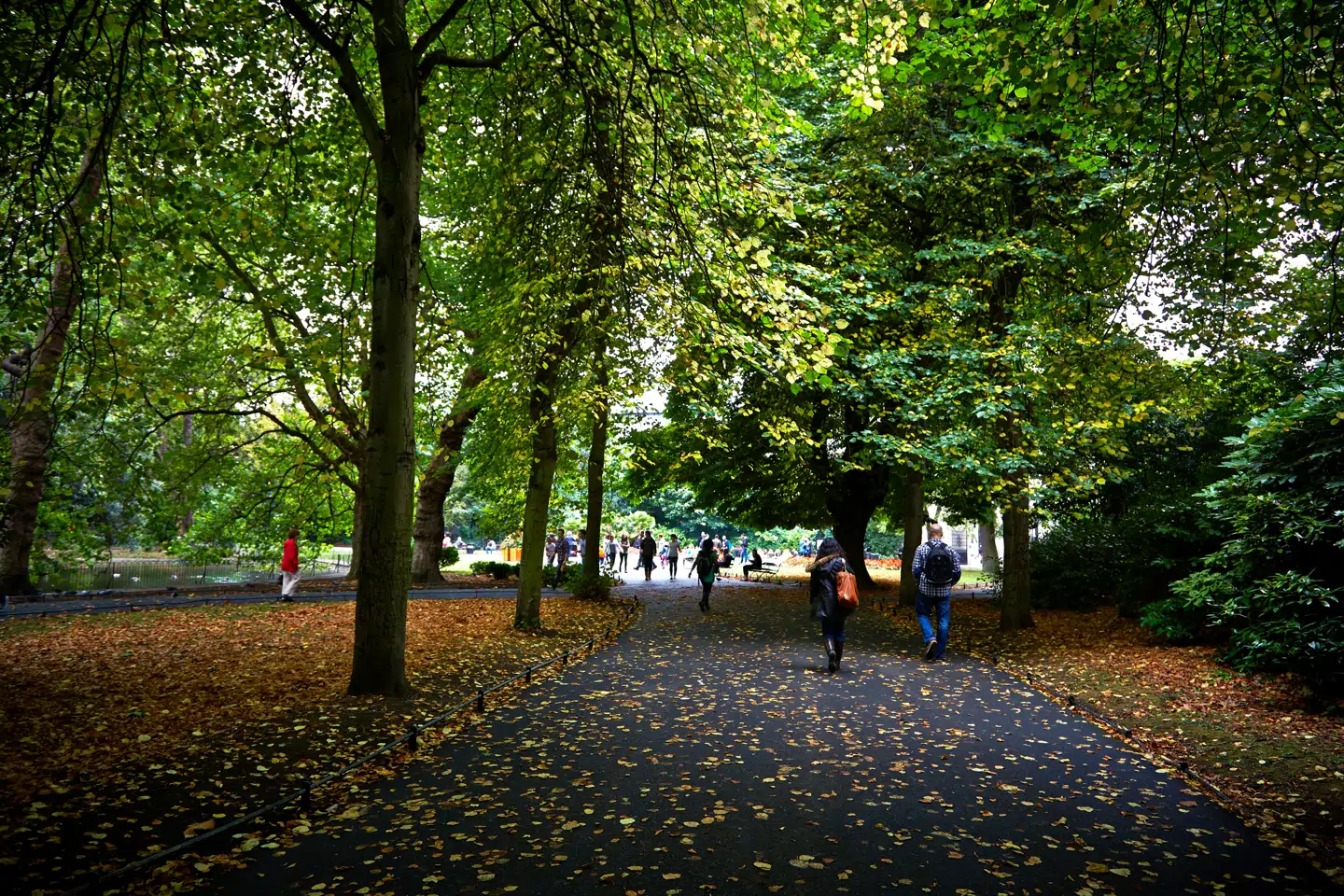 St. Stephen’s Green parken.