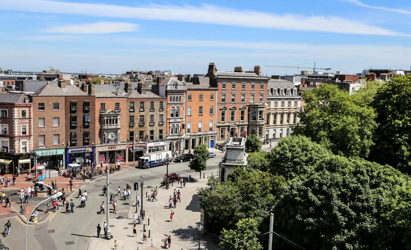 St. Stephen’s Green parken.