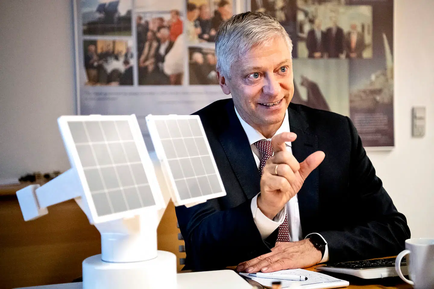 Virksomheden Weibel i Allerød producerer dopplerradarer til USA. Direktør Peder Pedersen er optimistisk med hensyn til det amerikanske marked.