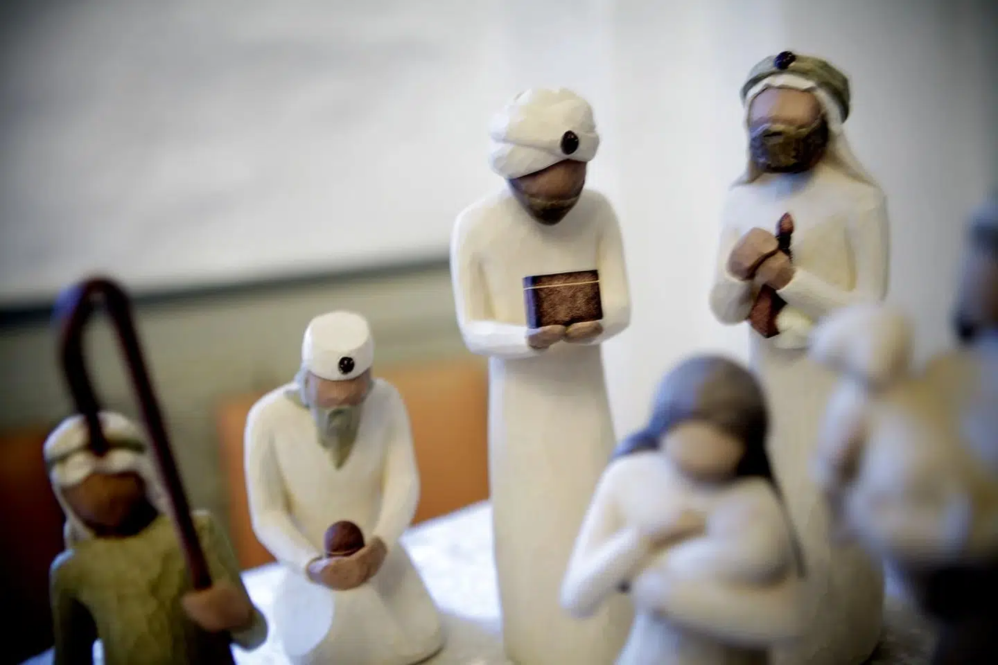 Krybbespil holdes hvert år over hele verden - som her i Lundby Kirke.