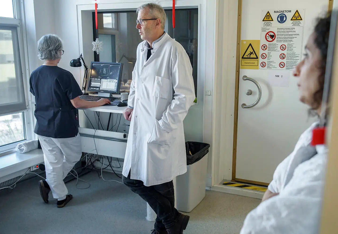 Direktør Thomas Kiær (i midten) om årene i begyndelsen af tierne: »Uanset, hvad vi gjorde, var det historien om de gyldne vandhaner og Rigsrevisionen, som mente, at man kunne have fået det billigere.«