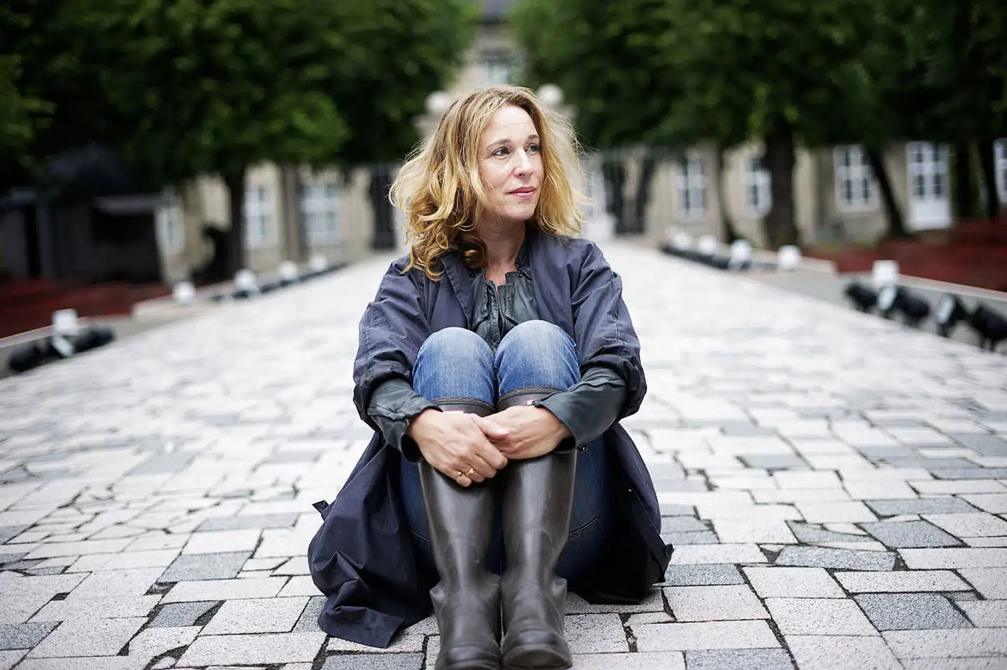 Ann Eleonora Jørgensen fotograferet i Grønnegårds Teatret i København, hvor hun har spillet med i en række forestillinger.