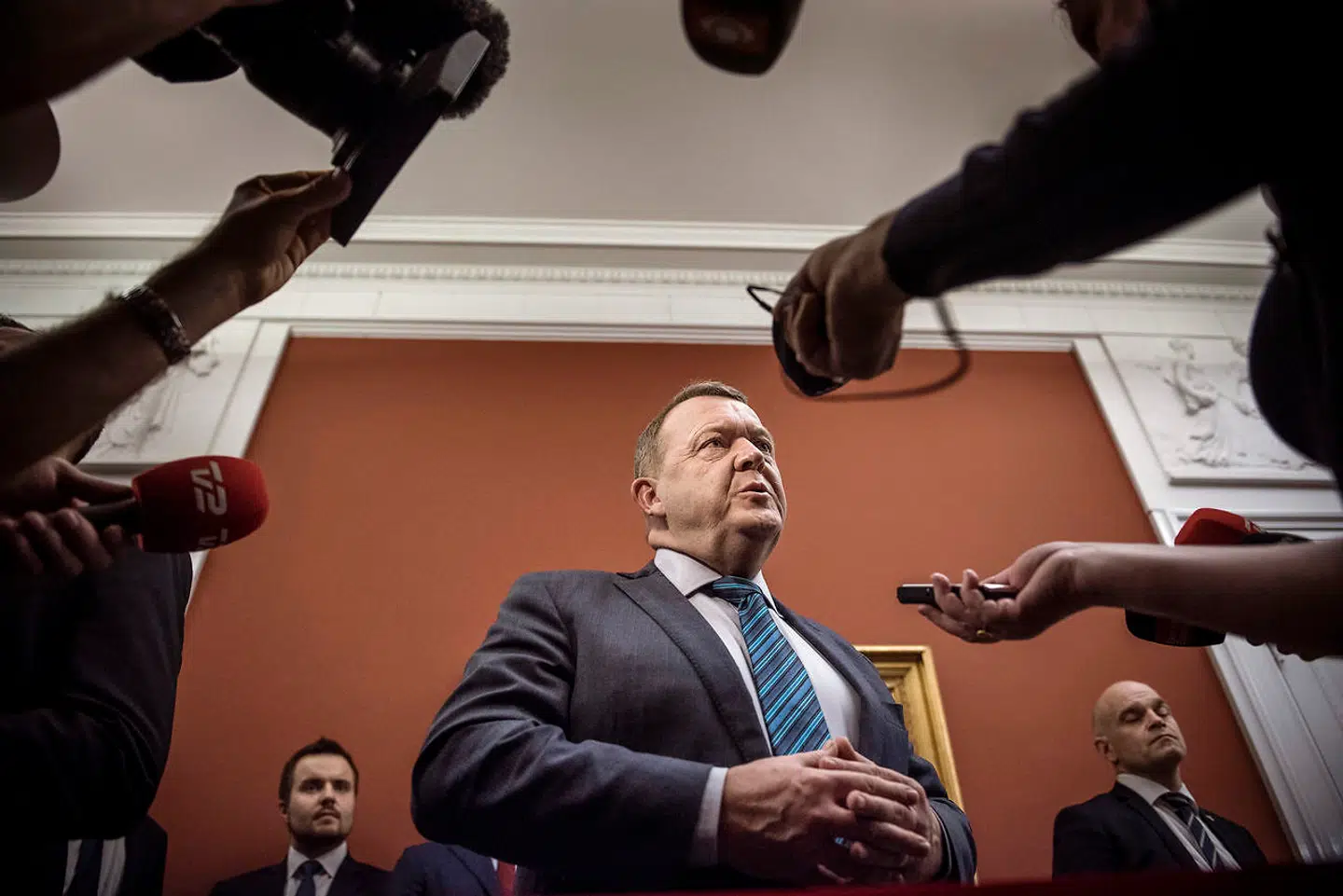 Åbent samråd i Miljø- og Fødevareudvalget om statsminister Lars Løkke Rasmussens relation til kvotekonger, januar 2018.