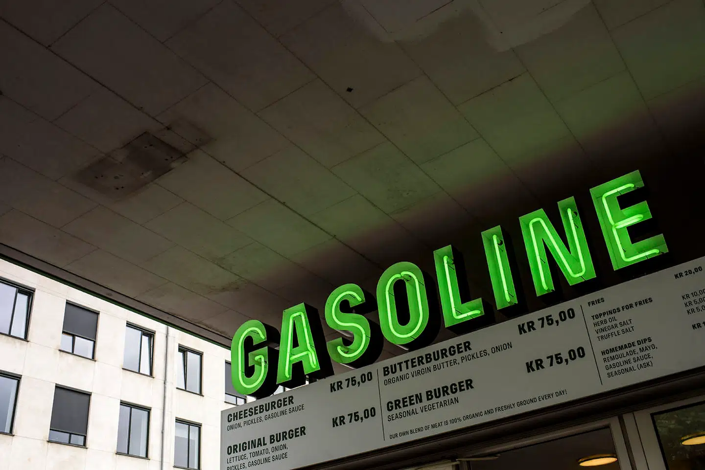 Gasoline Grill i Borgergade