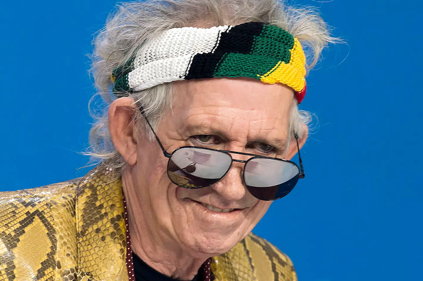 Keith Richards til pressekonferencen for filmen »Keith Richards – Under the Influence« under Toronto International Film Festival (TIFF) i Canada i september.