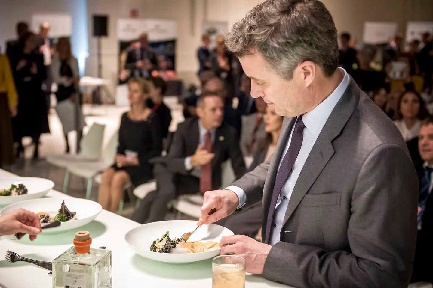 Til fødevareeventet bistod Kronprinsparret med at vurdere retterne og kåre de bedste. Det italienske kokketeam blev kåret som vindere, og præmien var en rejse til Danmark.