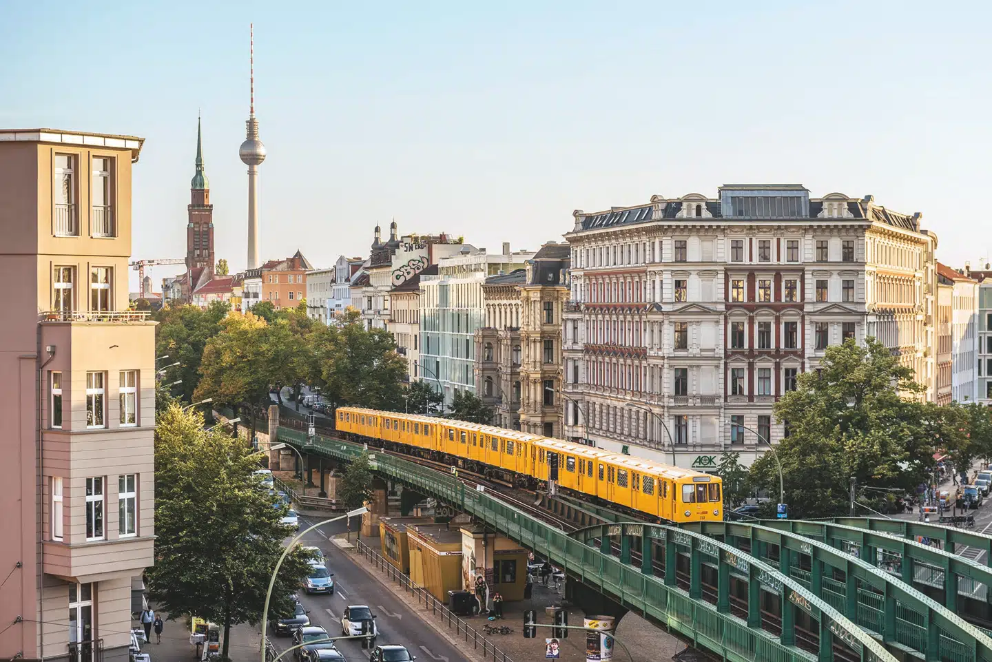 Mitte, som tidligere lå i DDR, er nu Berlins naturlige, hippe midtpunkt. Foto: VisitBerlin