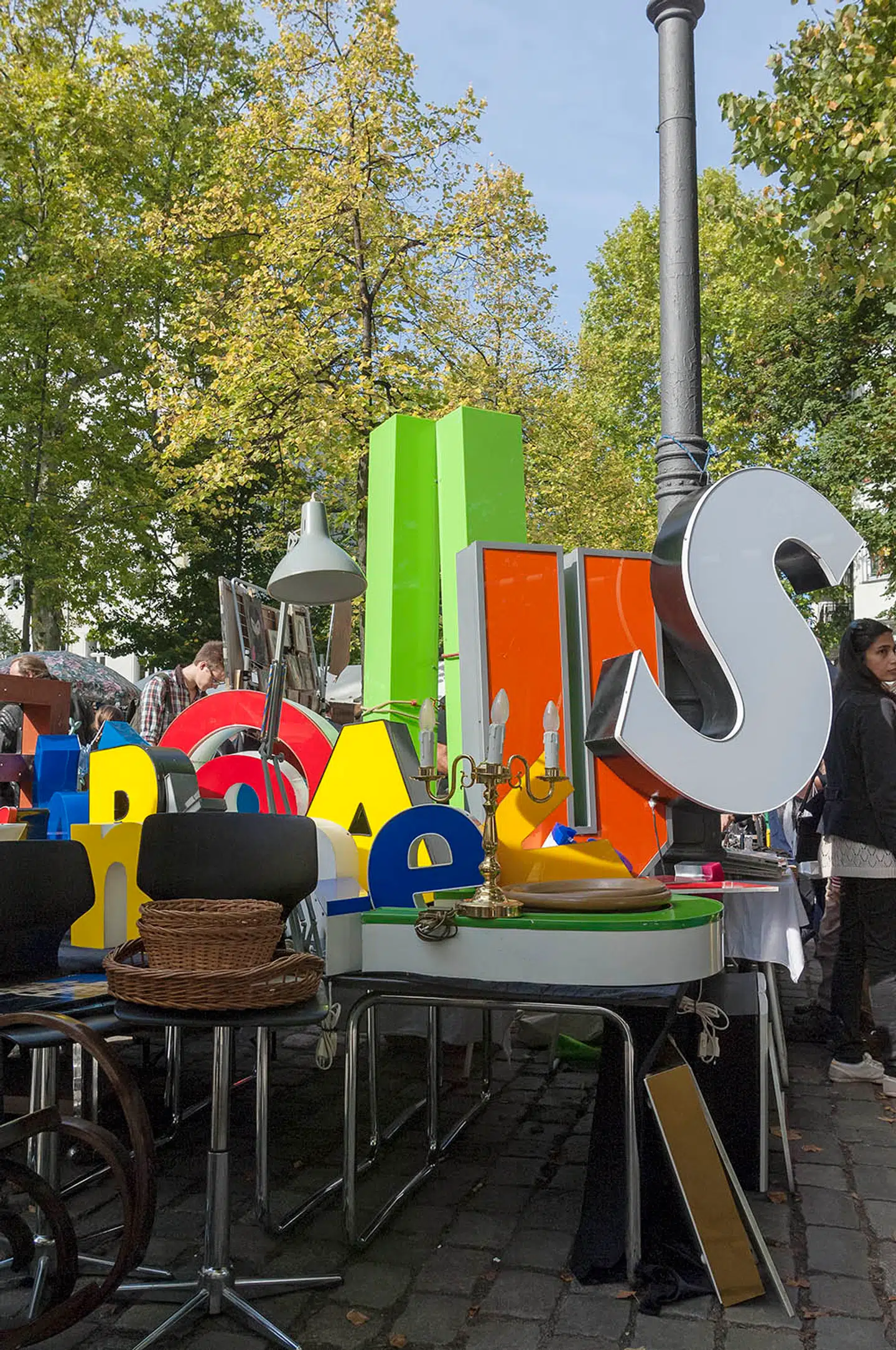 Arkonaplatz loppemarked. Foto: VisitBerlin.