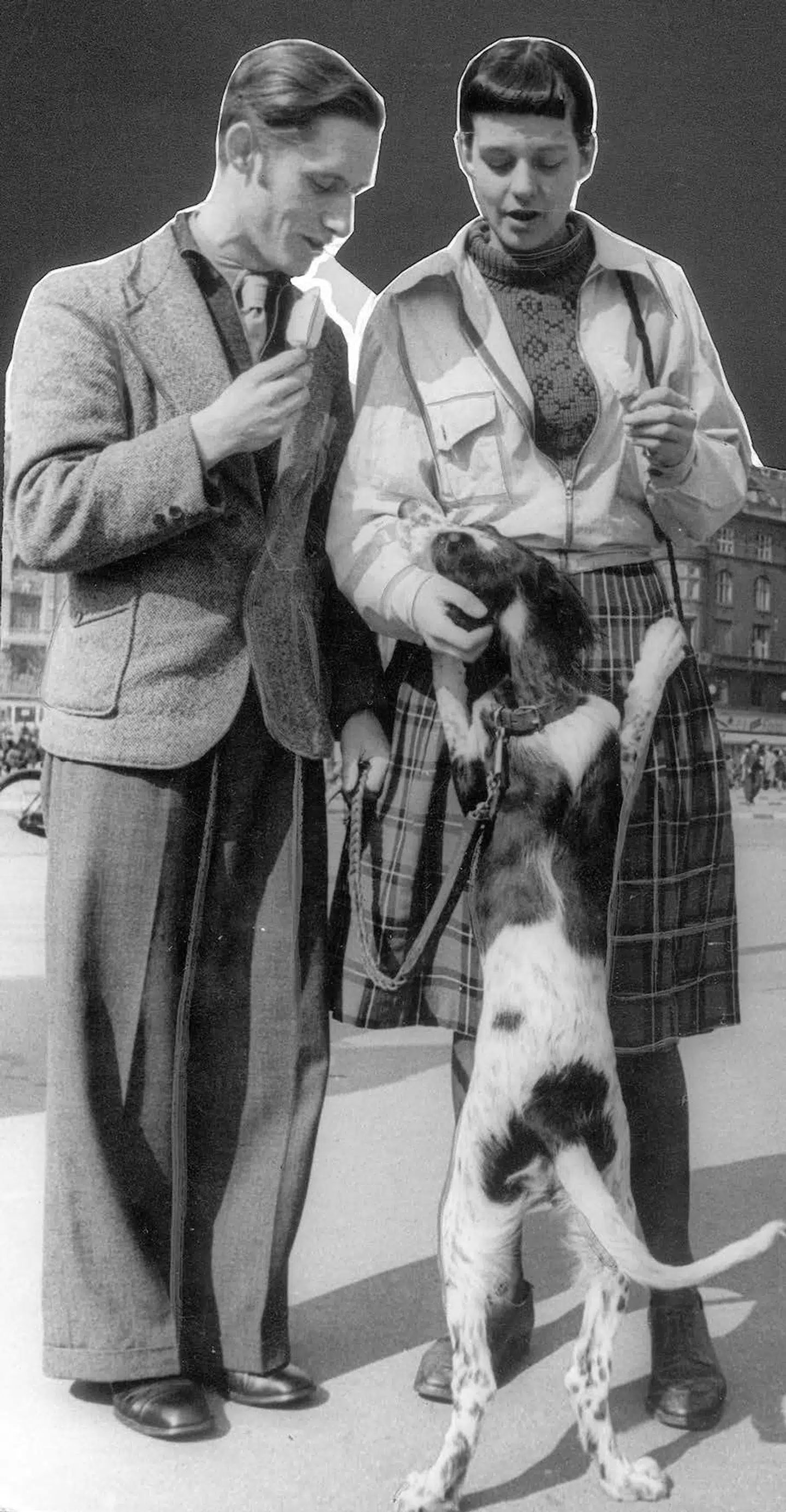 Bryllupsbilledet i EB, 1943