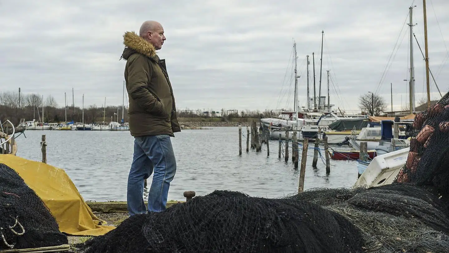 Max Tobiasen er talsmand for en forening, der kæmper for at bevare den fredede Stejlepladsen i Fiskerhavnen i den københavnske Sydhavnen, hvor kommunen vil bygge 550 nye boliger.
