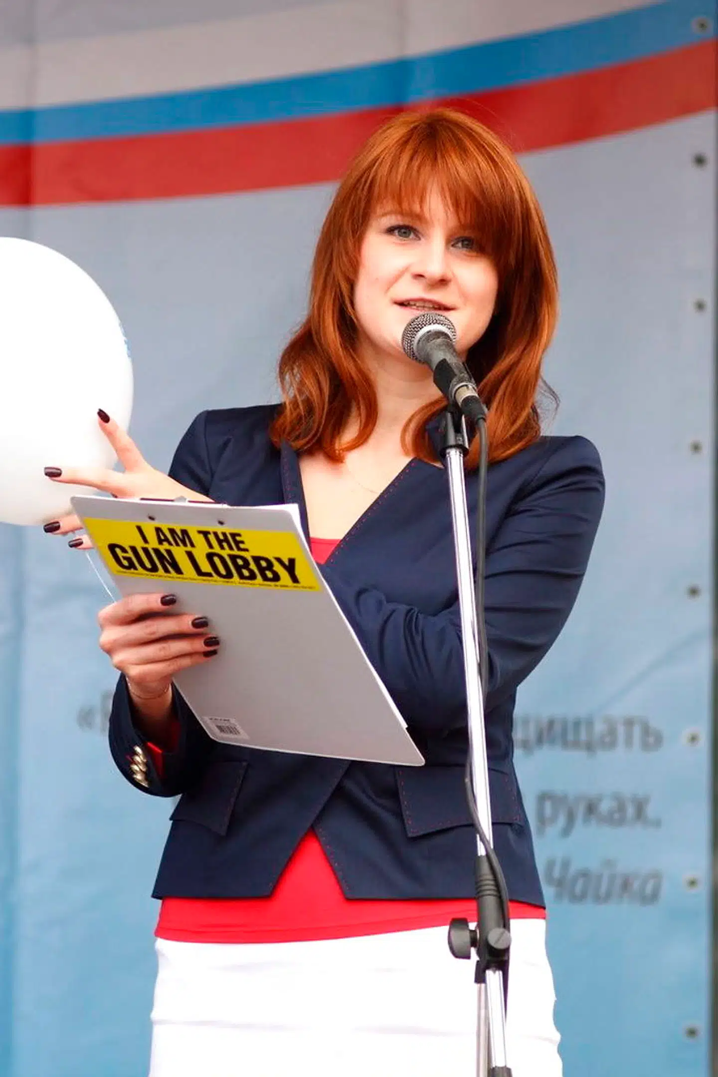 Maria Butina grundlagde en organisation med navnet »Retten til at bære våben«.