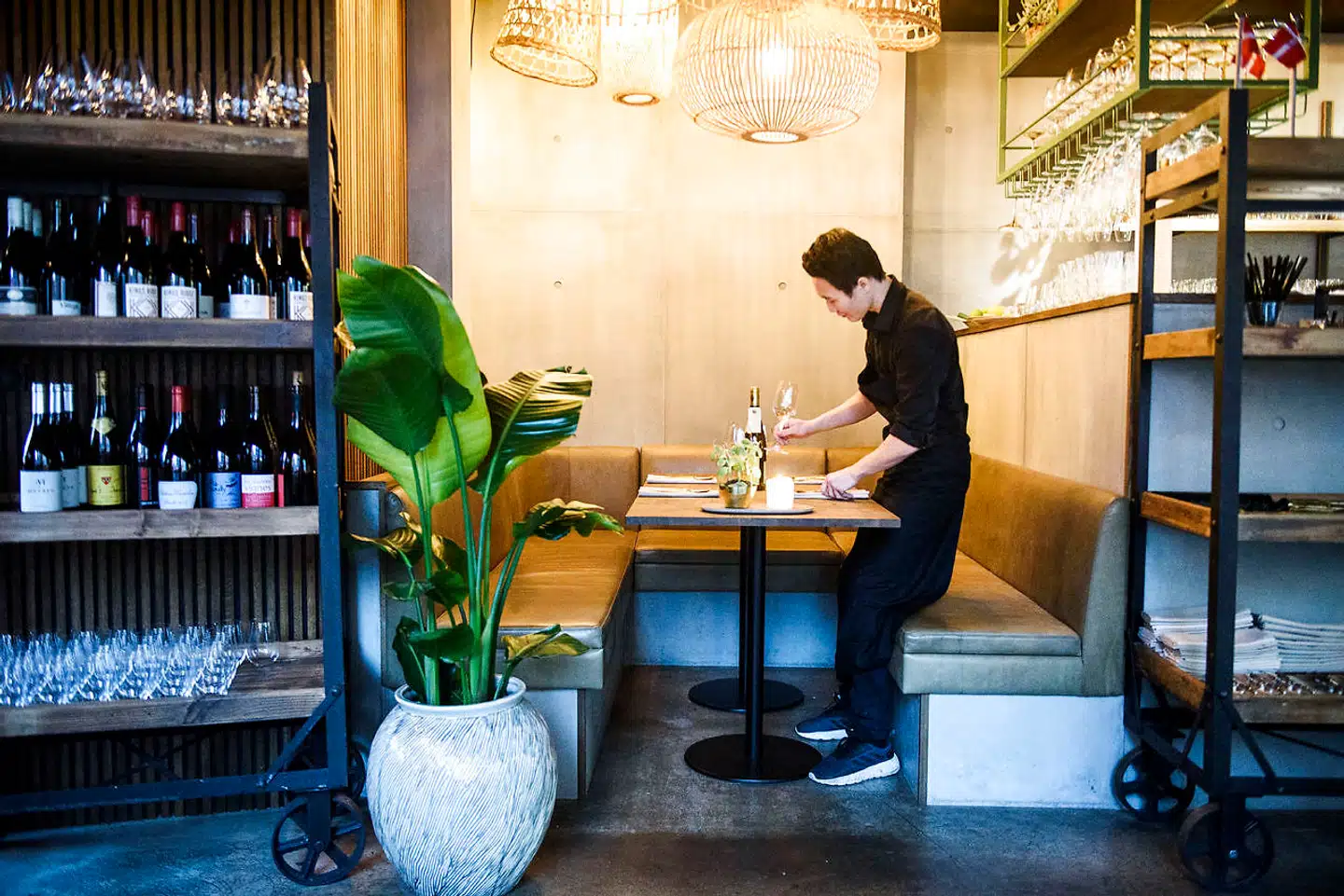 Restaurant Tok Tok holder til på hjørnet af Vesterbro Torv.