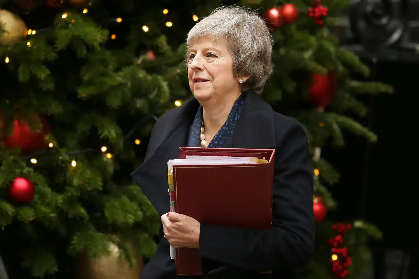 Theresa May.