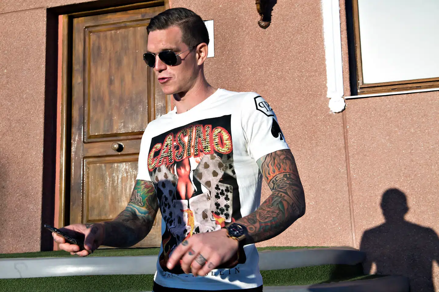 (Arkivfoto) Der har været forholdvis stille omkring Daniel Agger, siden han indstillede karriere i 2016. Her er han dog dukket op til en træningskamp mellem norske Rosenborg og Helsinki i 2017. Foto: Jens Nørgaard Larsen/SCANPIX