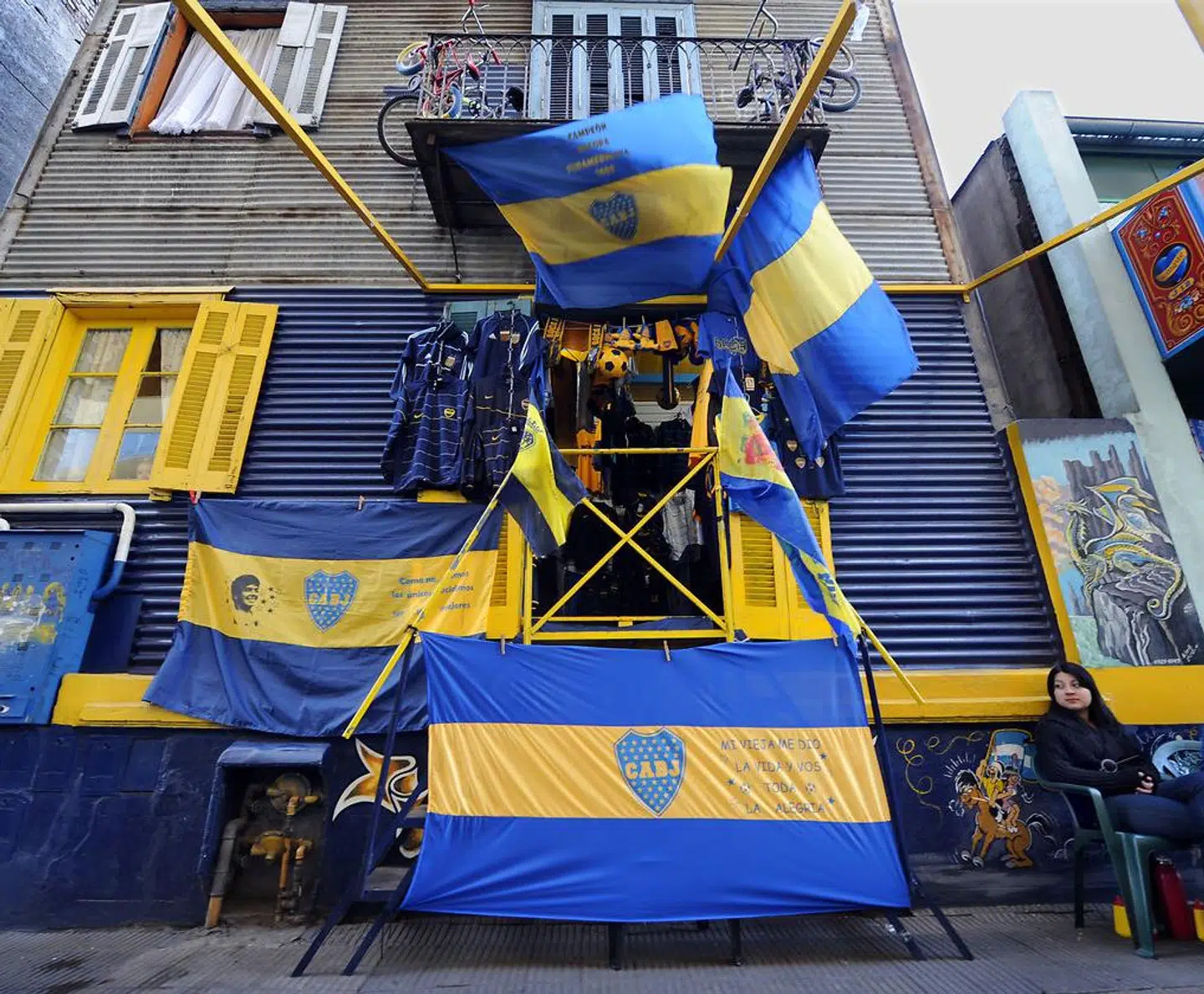 Boca Juniors er en af de mest populære fodboldklubber i Argentina.