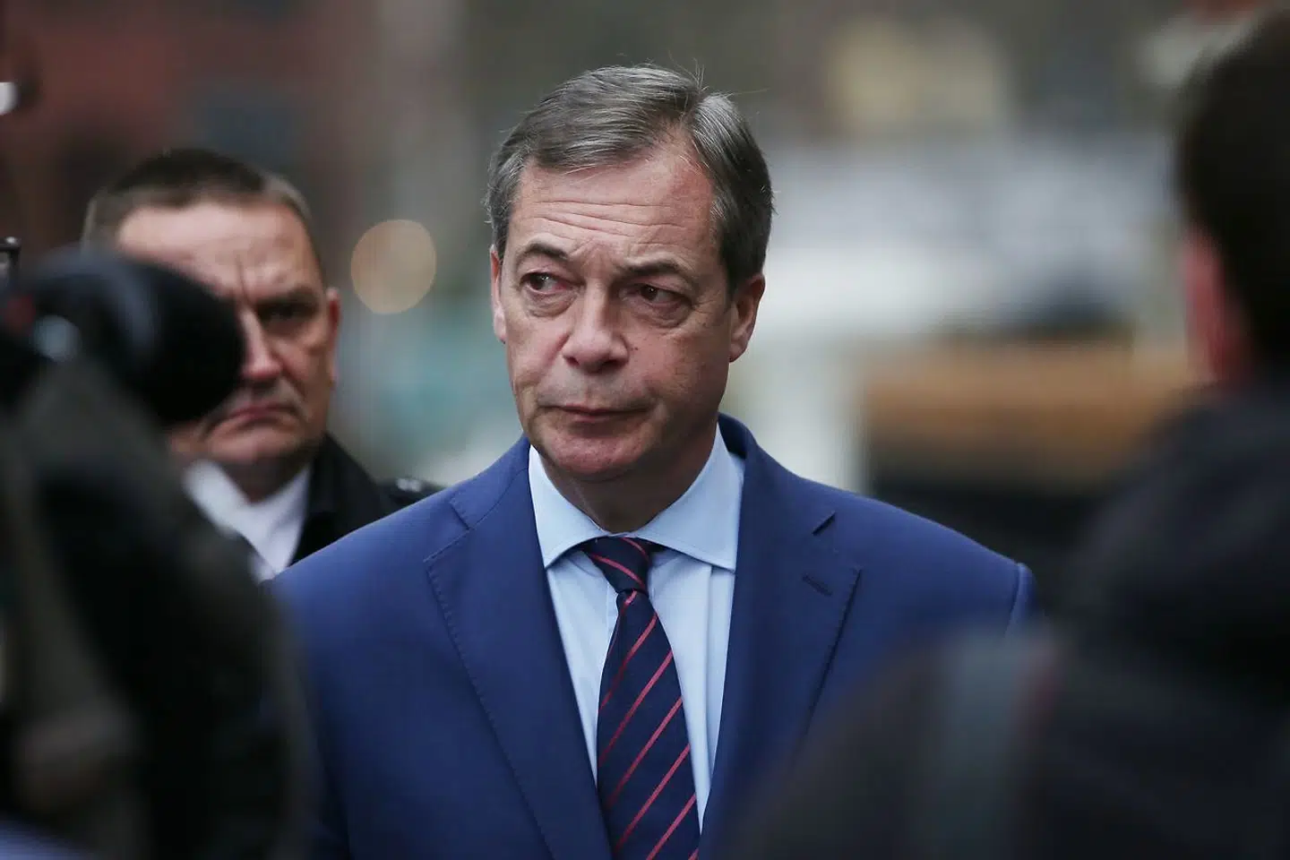 Arkivfoto. Den britiske politiker Nigel Farage forlader Ukip. Han mener, at partiet har mistet fokus, skriver han.