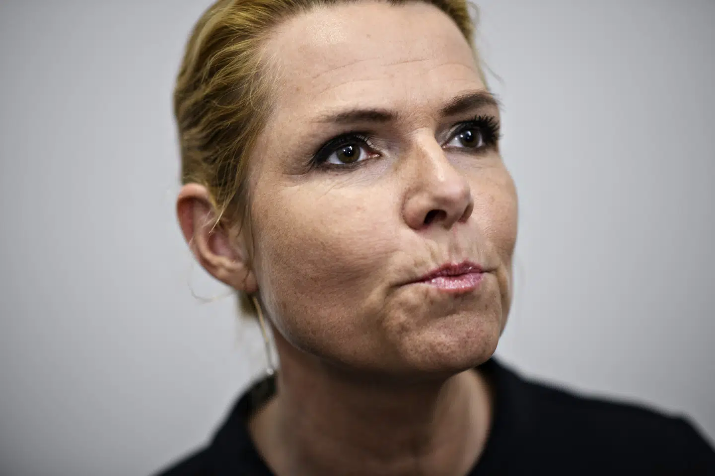 Inger Støjberg (V) mener, at det er alle pengene værd, når regeringen og Dansk Folkeparti vil bruge trekvart milliard kroner på at bygge og drive et nyt udrejsecenter på øen Lindholm. Philip Davali/Ritzau Scanpix