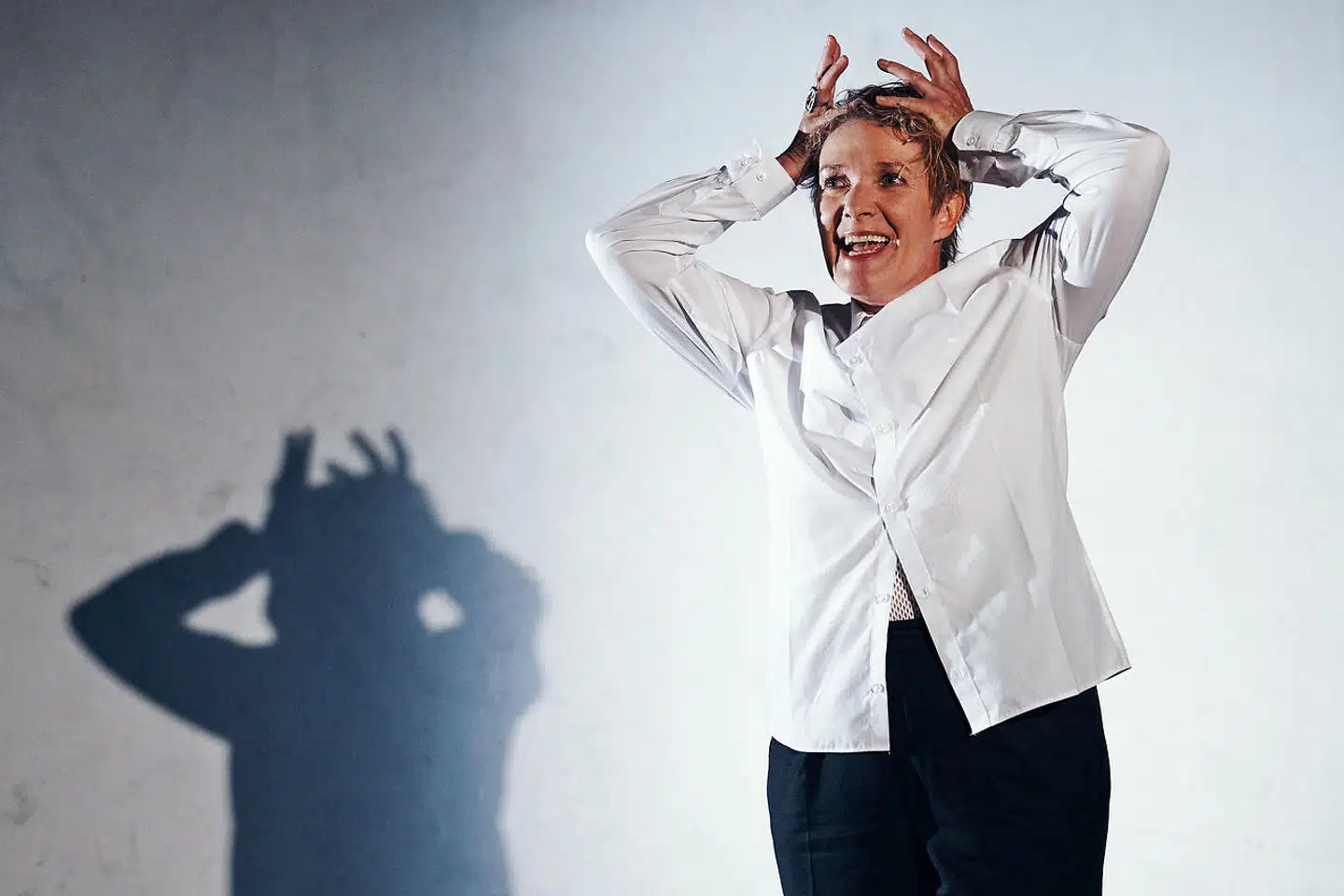 Tammi Øst i »Richard III« på Husets Teater. »Var det ikke, som om dette var rollen, Tammi Øst havde ventet på?« spurgte Berlingskes Jakob Steen Olsen i sin tale til prismodtageren.