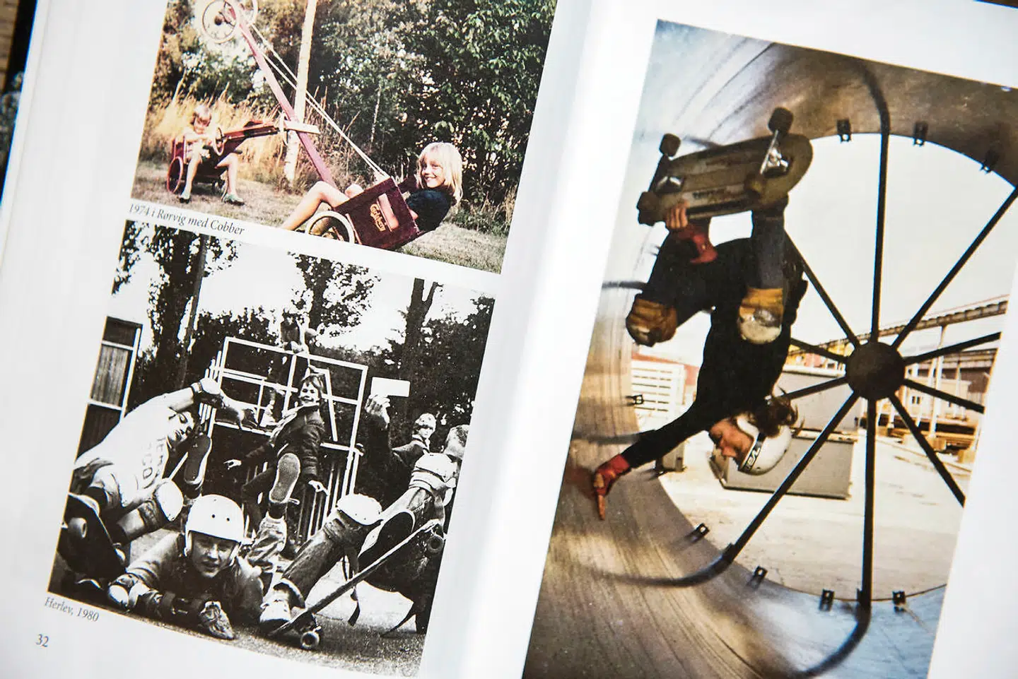 Som dreng levede Jesper Binzer det meste af tiden ombord på sit skateboard.