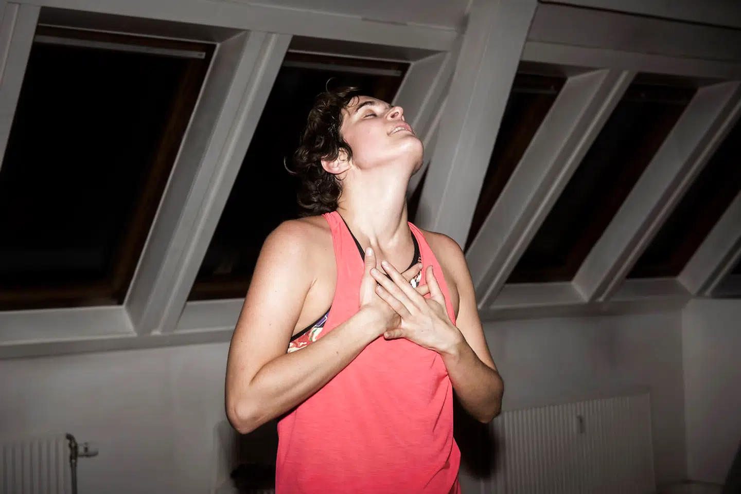 »Man må alt her - også synge højt med«, forklarer Lene Maul Greve om groovedance.