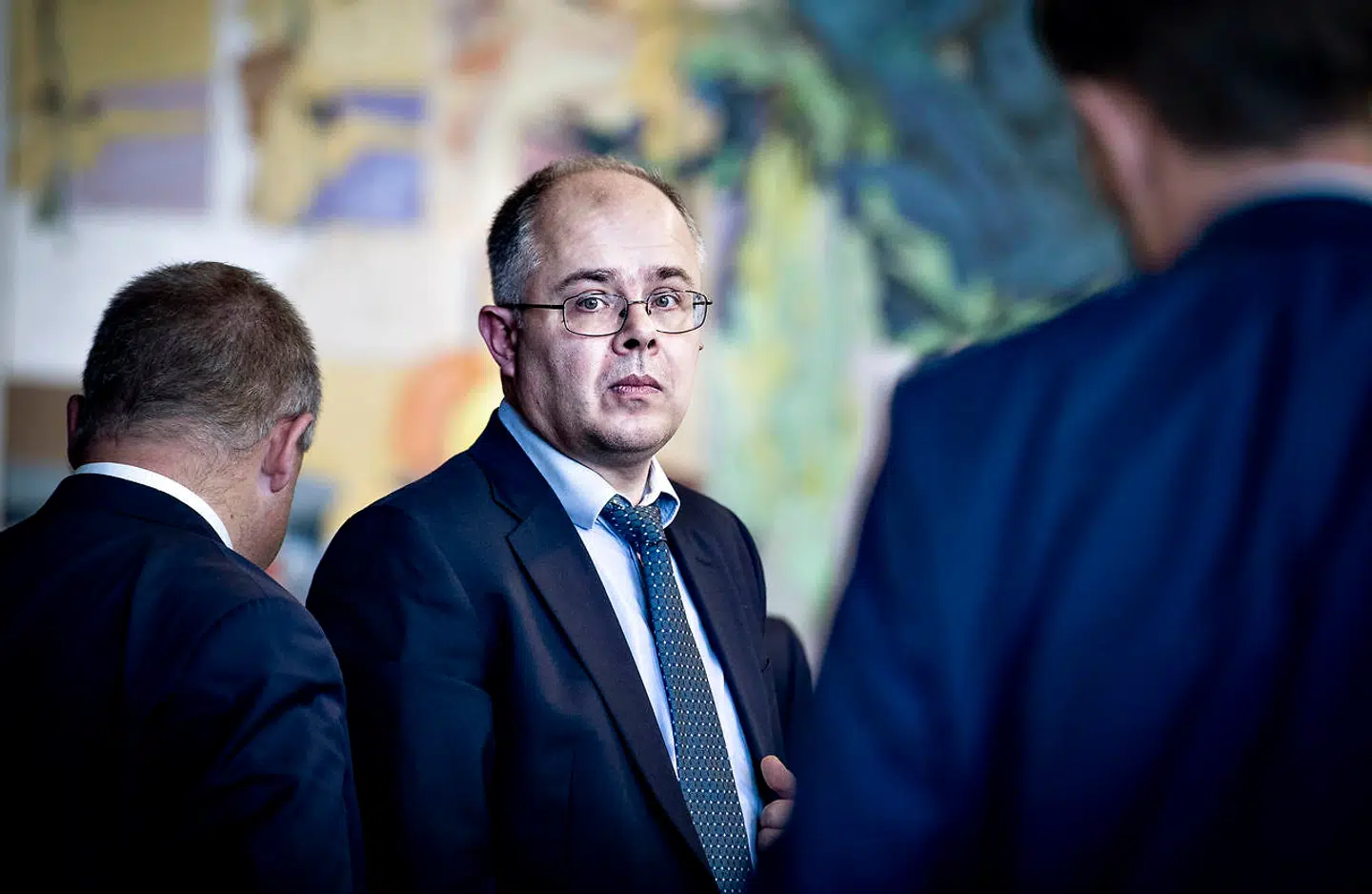 (Arkiv) Howard Wilkinson var manden, der som whistleblower, fik sagen om gigantisk hvidvask via Danske Banks estiske filial til at rulle. Middt i november talte han ved en høring om sagen i Folketingets Erhvervs-, Vækst- og Eksportudvalget (Foto: Liselotte Sabroe/Ritzau Scanpix)