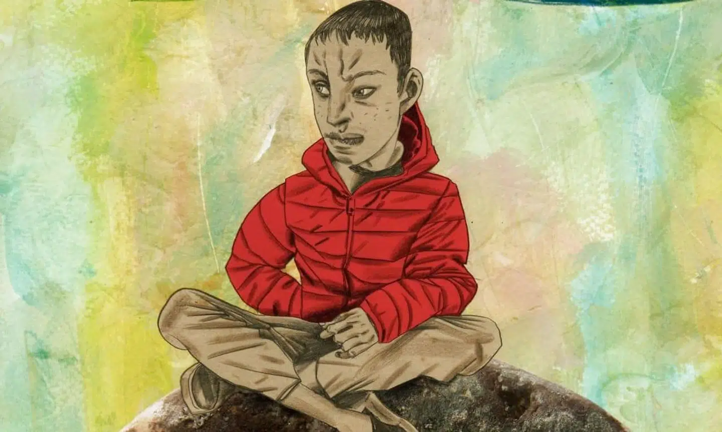 Den britiske kunstner, Dave McKean, har illustreret tegneserien om den unge bombemand, der kommer på andre tanker, da han møder bøgernes verden på det bibliotek, han havde planlagt at sprænge i luften. Efter anklager om islamofobi har forlaget nu trukket udgivelsen tilbage, og McKean har undskyldt på Twitter.