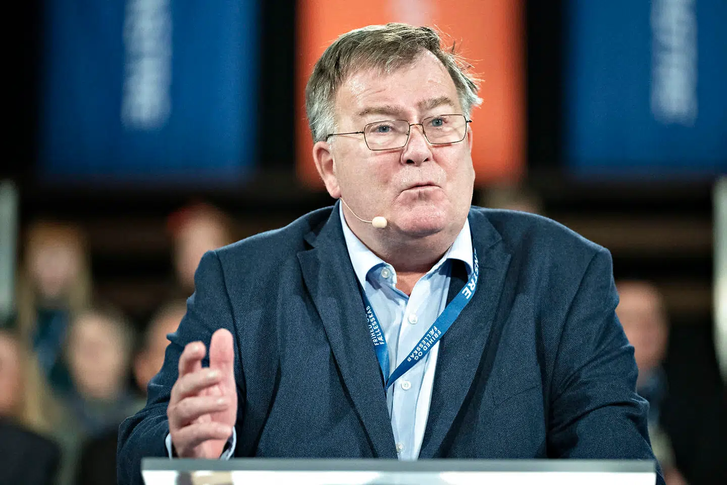 Venstres Landsmøde 2018 i Herning Kongrescenter. Claus Hjort Frederiksen. Herning den 18. november 2018.. (Foto: Jens Nørgaard Larsen/Ritzau Scanpix)