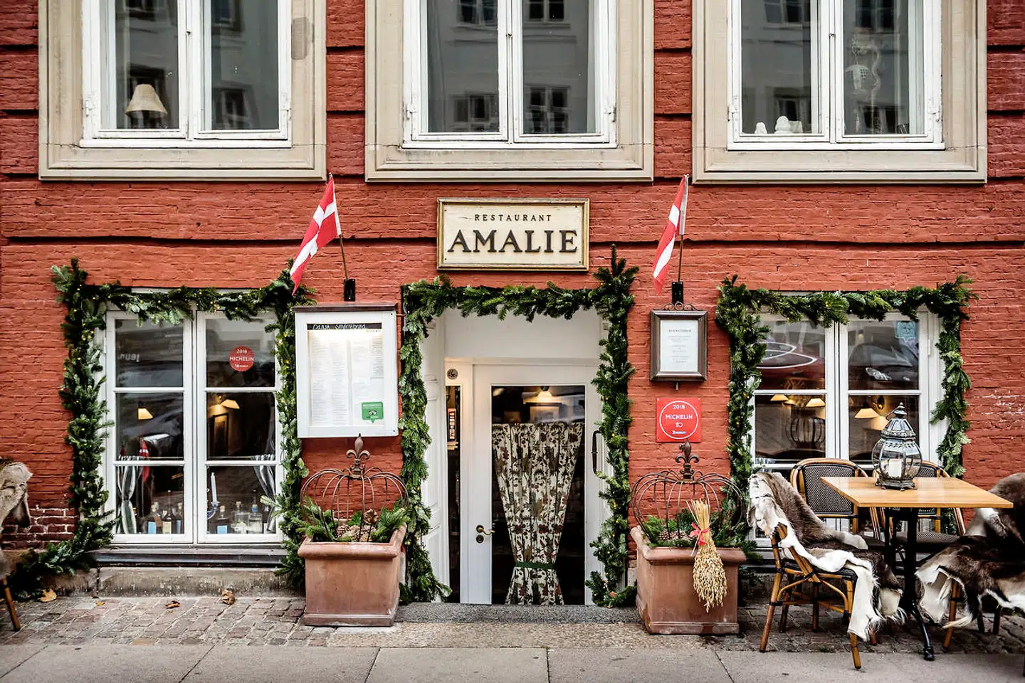 Restaurant Amalie, Amaliegade 11, København K.