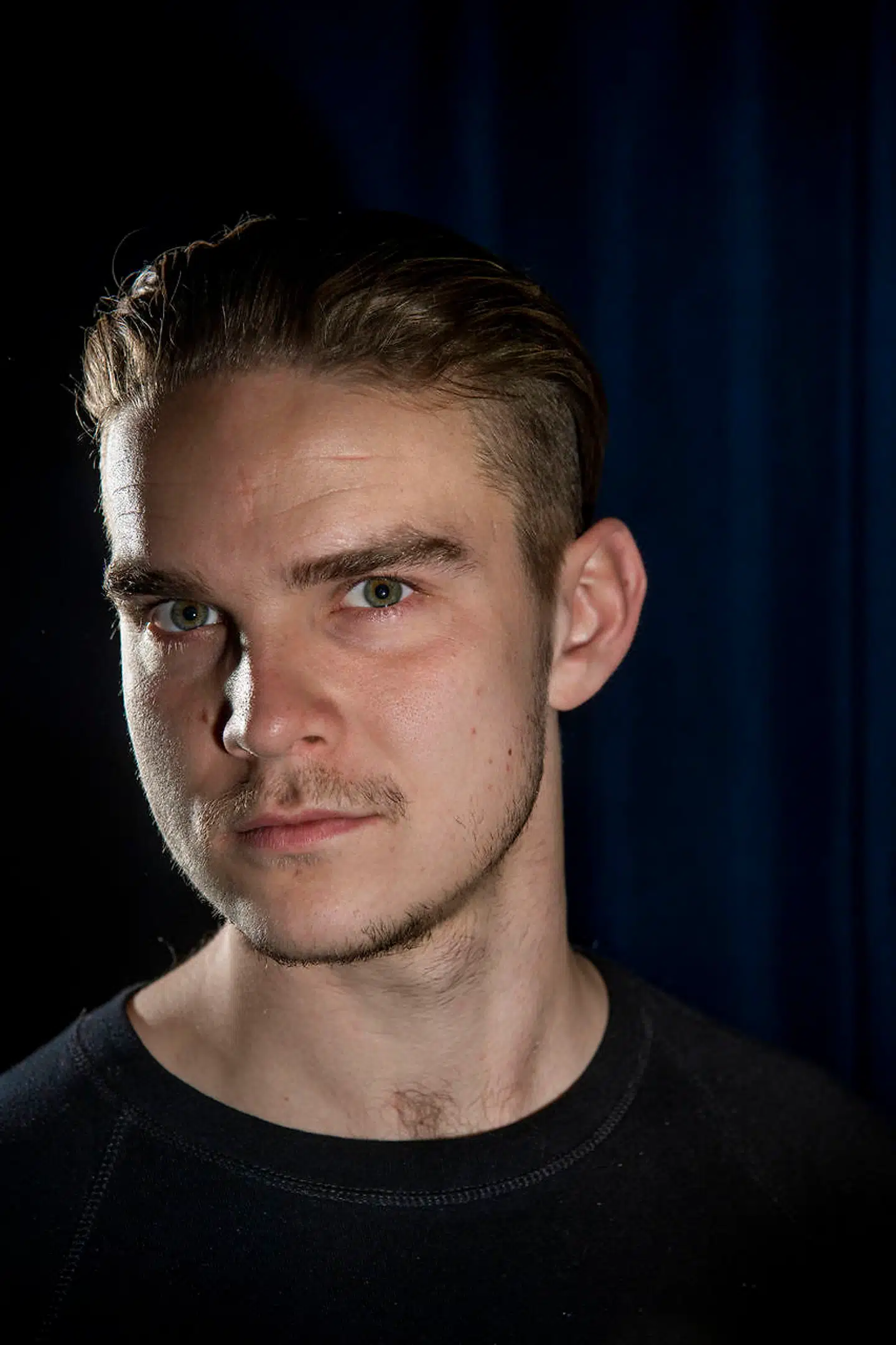Marco Ilsøe fotograferet i Nationalmuseets ny vikingeudstilling.