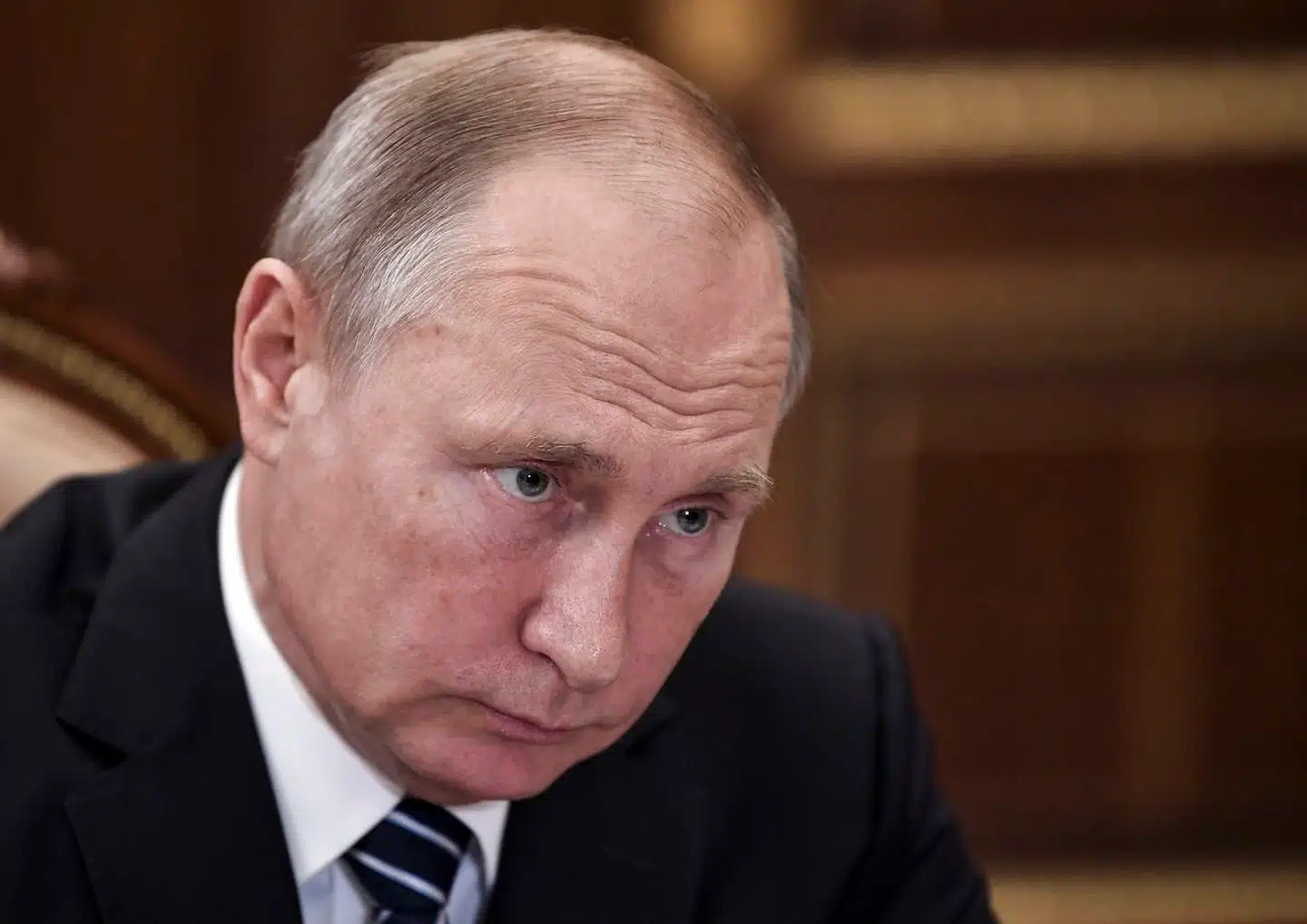 En talsmand for den russiske præsident Putin lagde skylden for episoden på Ukraine. Det var en »farlig provokation,« sagde talsmanden.