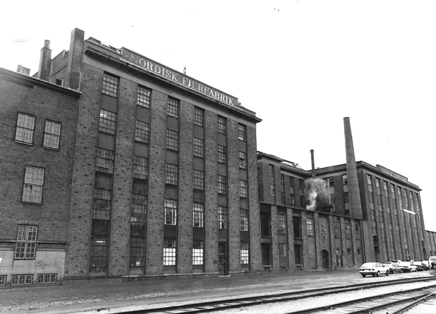 Nordisk Fjer havde til huse i den 15.000 etagemeter store domicilbygning i Københavns Frihavn.