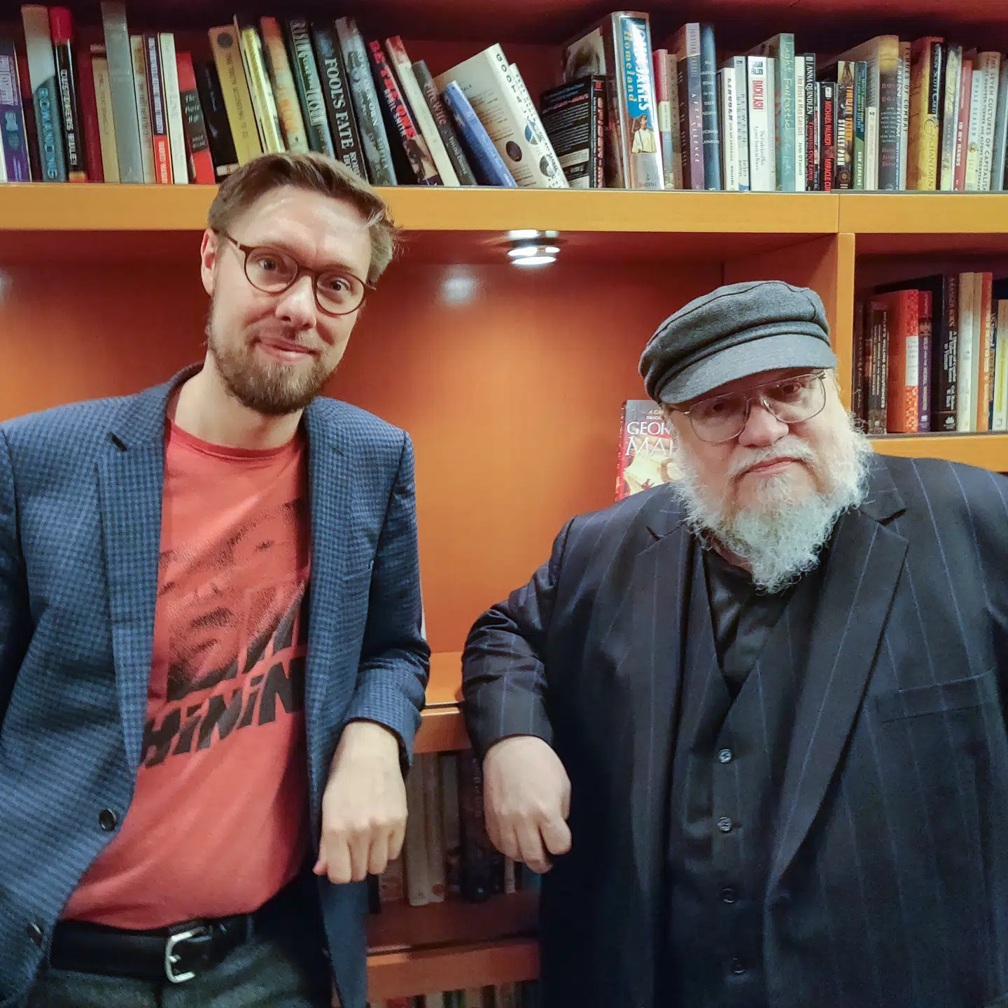 Berlingskes Thomas Conradsen interviewede George R.R. Martin i New York i forbindelse med udgivelsen af »Ild og blod«.