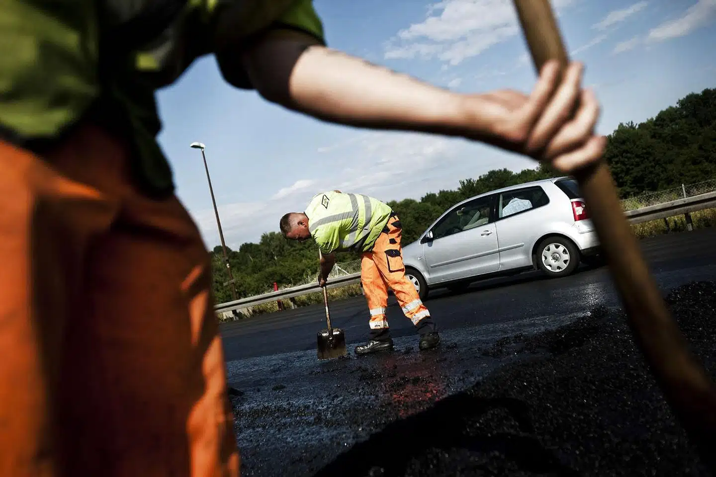 »Sæt jer nu ned og bliv enige om en langsigtet plan for vores infrastruktur,« lyder opfordringen til politikerne fra Jesper Arkil og Lars Storr-Hansen.