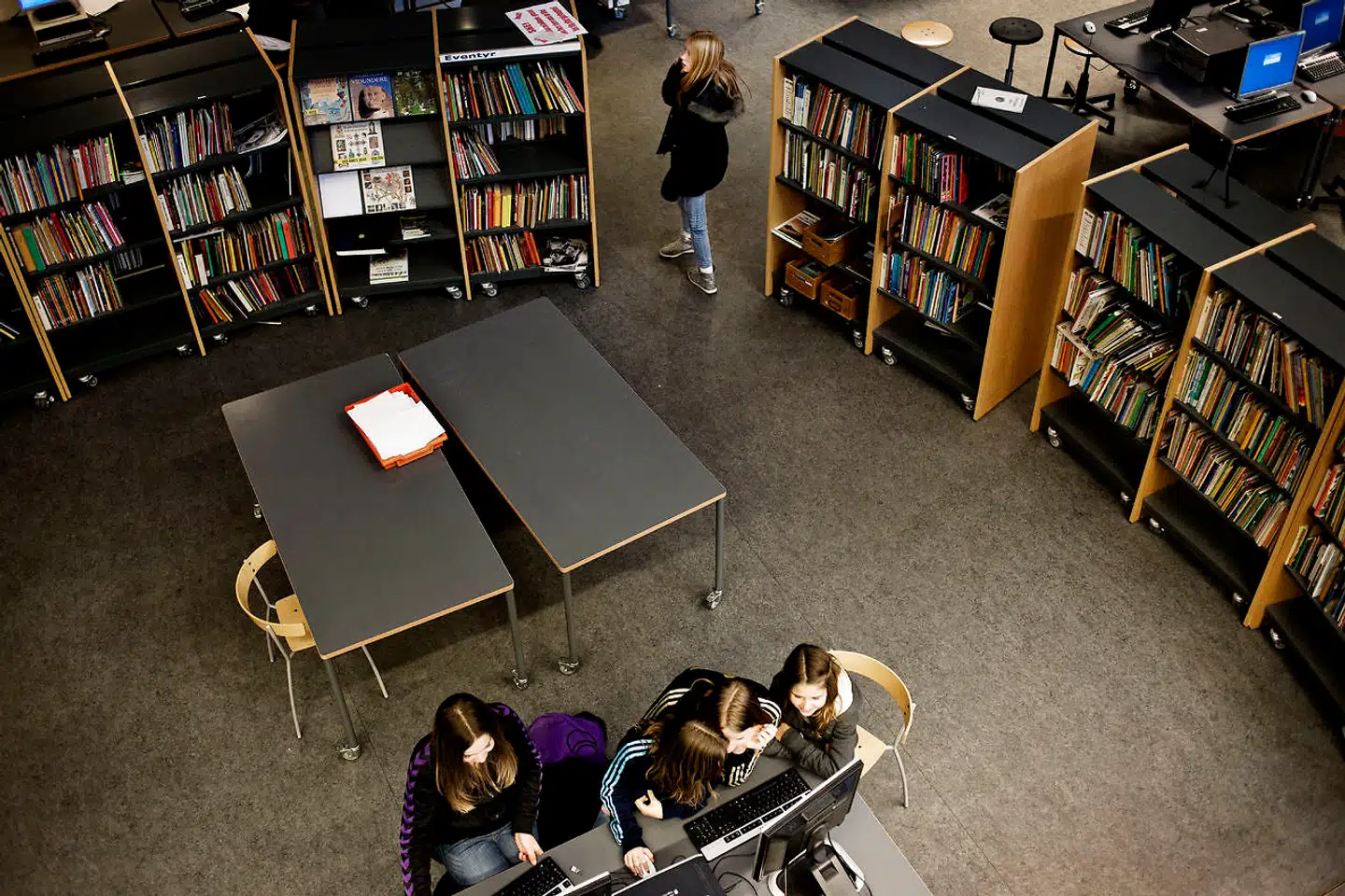 Folkebibliotekerne er vores mest populære kulturinstitution. De skal ikke erstattes af et online-abonnement. Foto: Morten Germund
