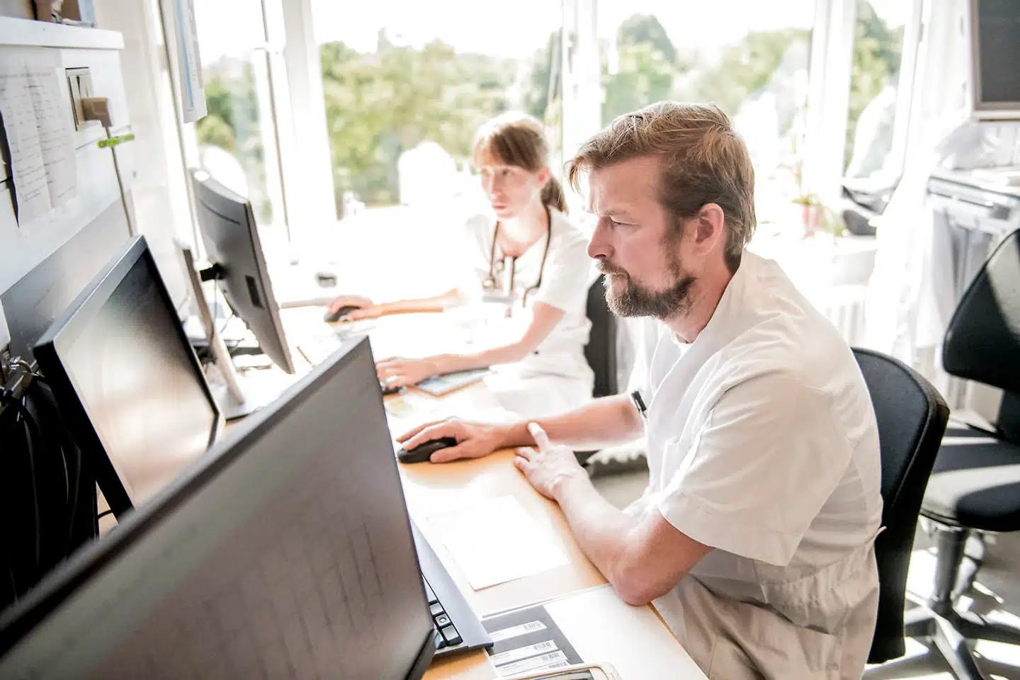 Sundhedspersonale, der kritiserer Sundhedsplatformen, bliver udsat for trusler. Arkivfoto: Asger Ladefoged/Ritzau Scanpix