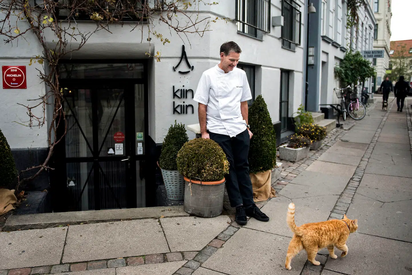 Henrik Yde faldt for en nedlagt hashklub på Guldbergsgade. Her driver han sin Michelinrestaurant.