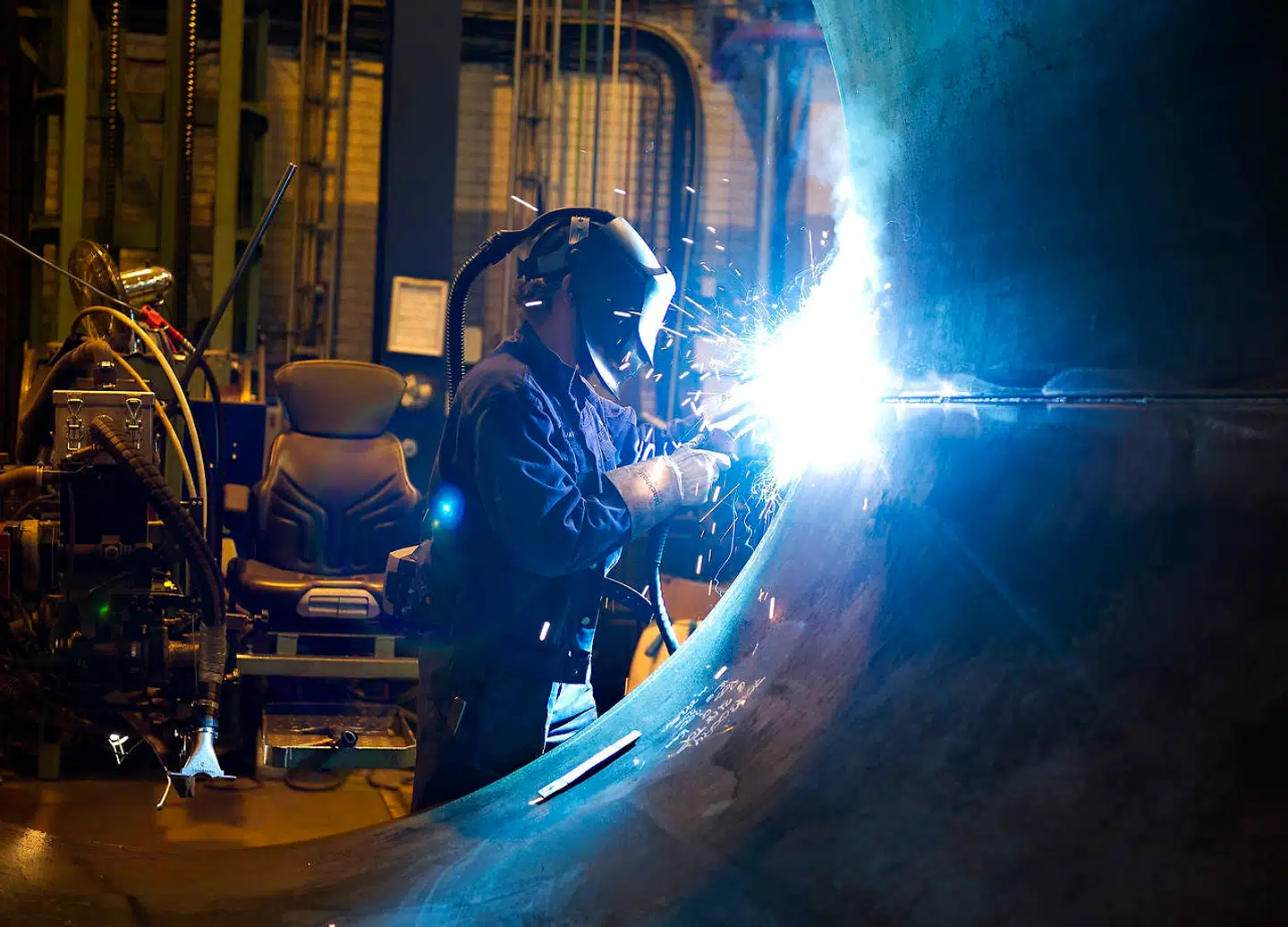 Særligt når man lægger et fint lag krom på andre metaller, eller når man svejser i rustfrit stål, kan arbejdere blive udsat for det farlige krom-6. Dette er et arkivbillede, som ikke har noget med den aktuelle sag at gøre.