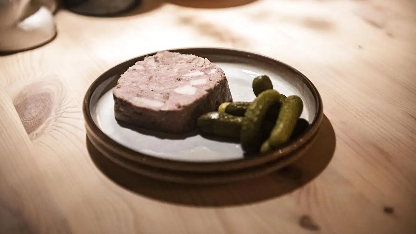 Mesterlig pâté de campagne.