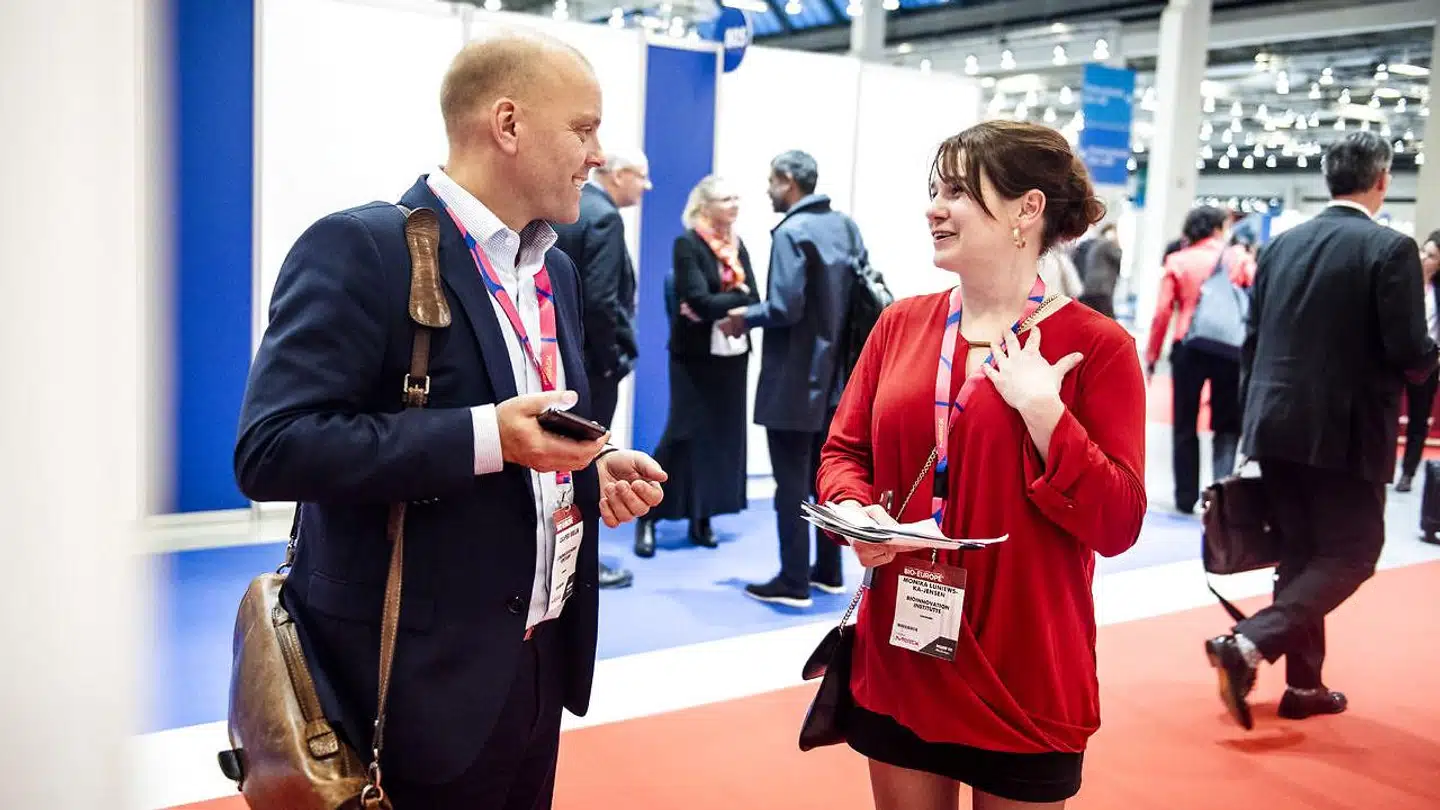 Casper Breum fra Lundbeckfonden er på jagt efter fremtidens biotekstjerner på Europas største life science-konference, BIO-Europe, der for første gang nogensinde er nået til Danmark.