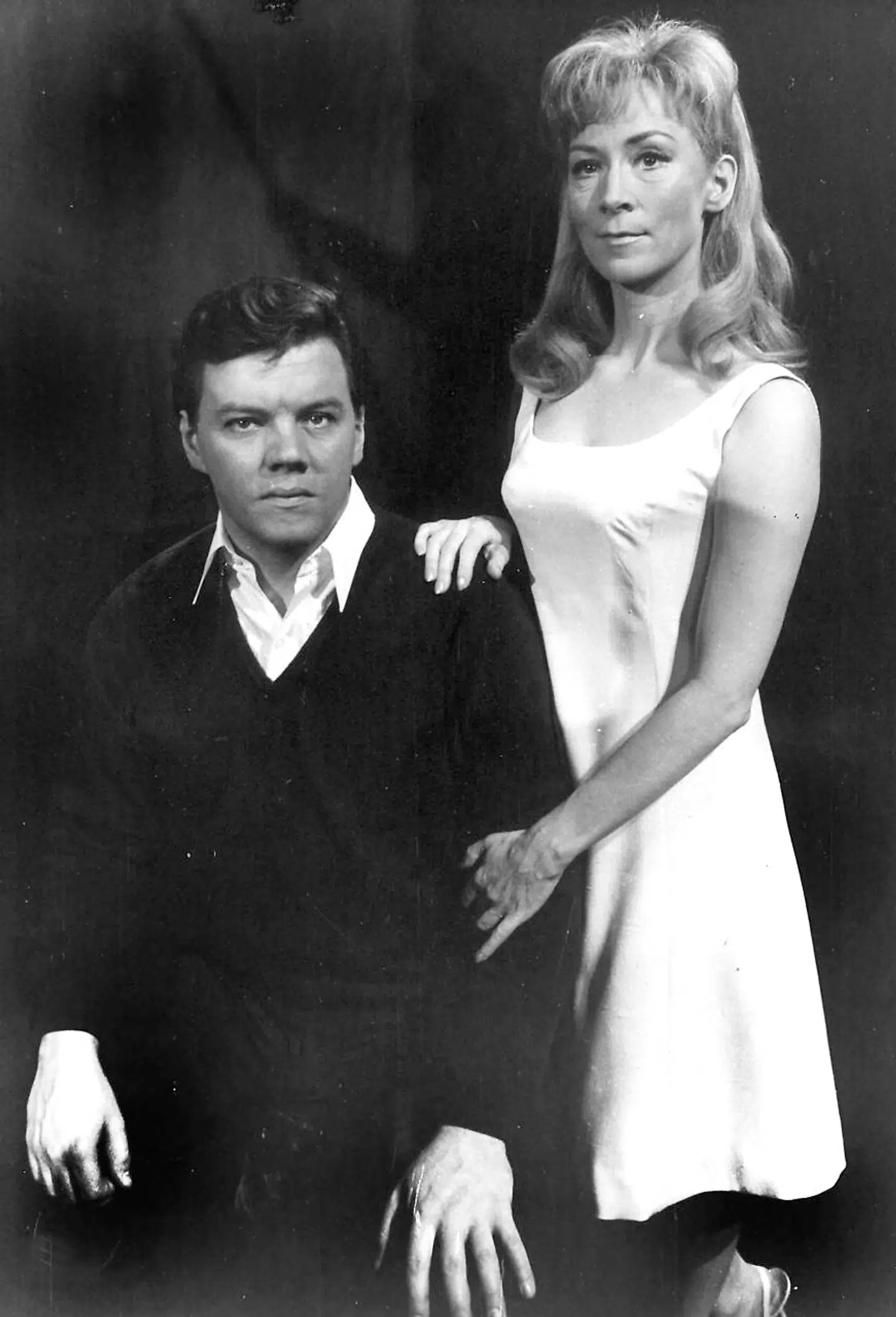 Morten Grunwald og sammen med hustruen Lily Weiding i Arnold Weskers »De Fire Årstider« på Det Ny Teater, 1967.