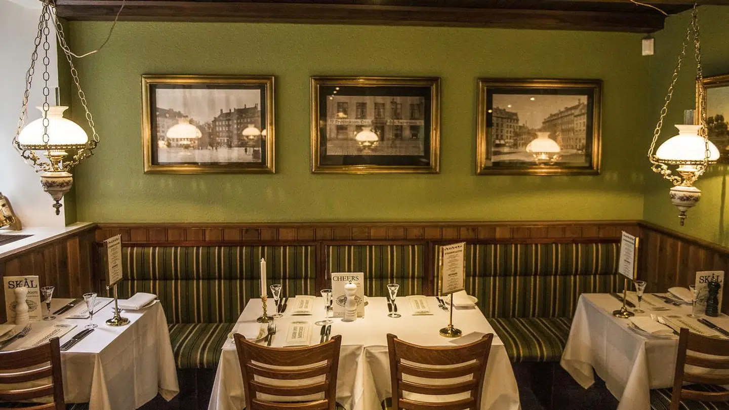 Restaurant Schønnemann i indre by daterer sig tilbage til 1877.