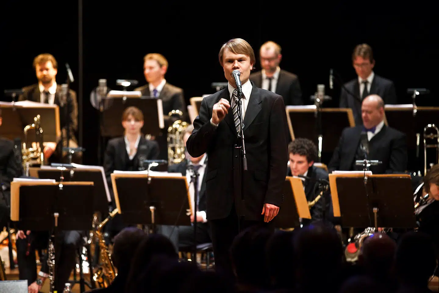 Peter Jensen i spidsen for DR Big Bandet i 2012