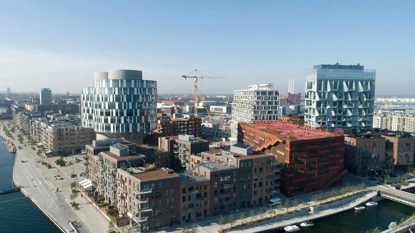 2150 Nordhavn. Indflytningen begyndte i 2014. I 2050 ventes 40.000 mennesker at bo i bydelen.