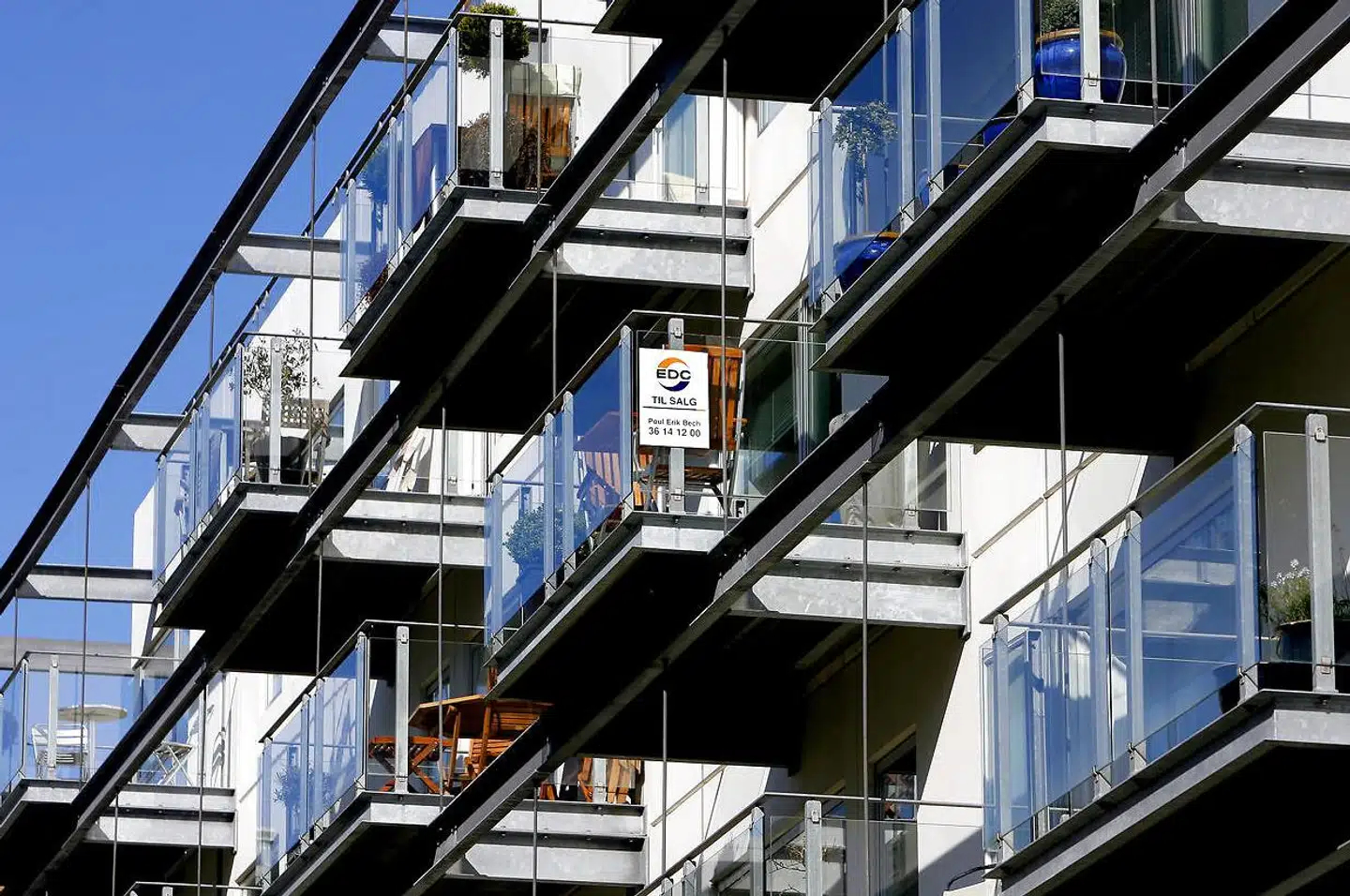 Ejerlejligheder: Priser på lejligheder i København rasler ned. Her lejlighedskompleks på Teglholmen i Københavns Sydhavn.