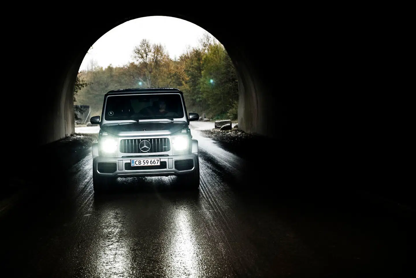 Felix Smith kører en Mercedes-AMG G63 4X4.